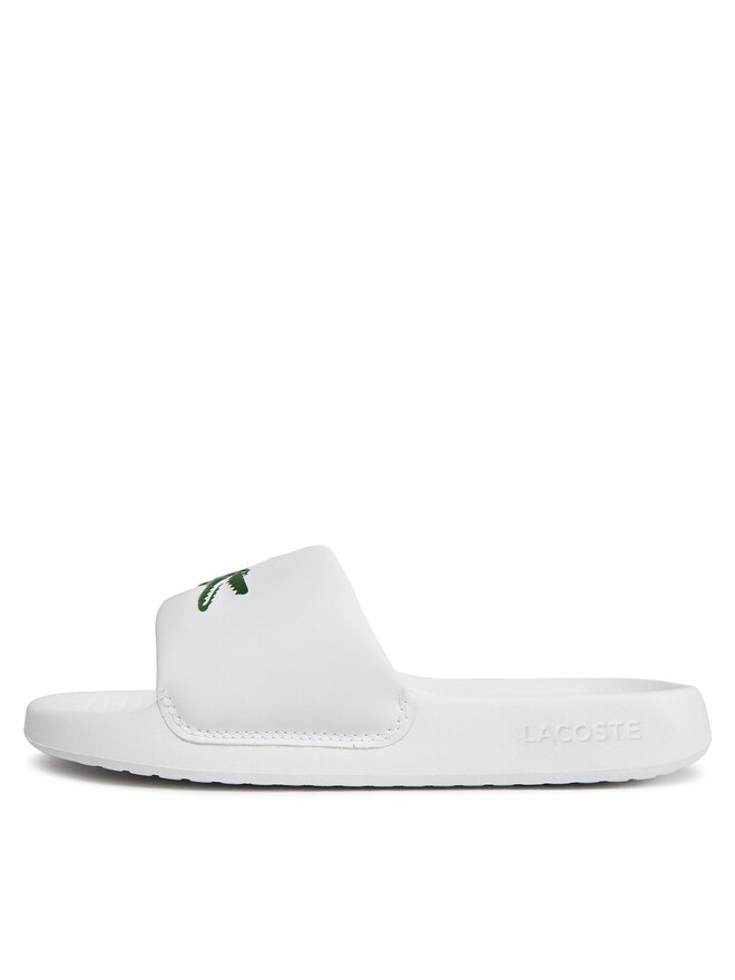 Lacoste Natikače Lacoste Serve Slide 1.0 123 1 Cuj 745CUJ0012-082 Bijela