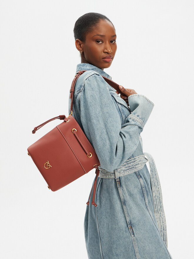 PINKO Сумка PINKO SECCHIELLO MINI 104303 A29Q L84Q Коричневий