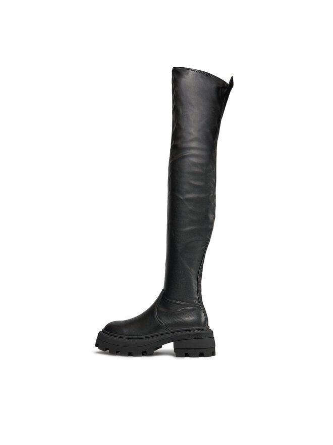 Buffalo Csizma Buffalo Nabu Over 1622347 Fekete