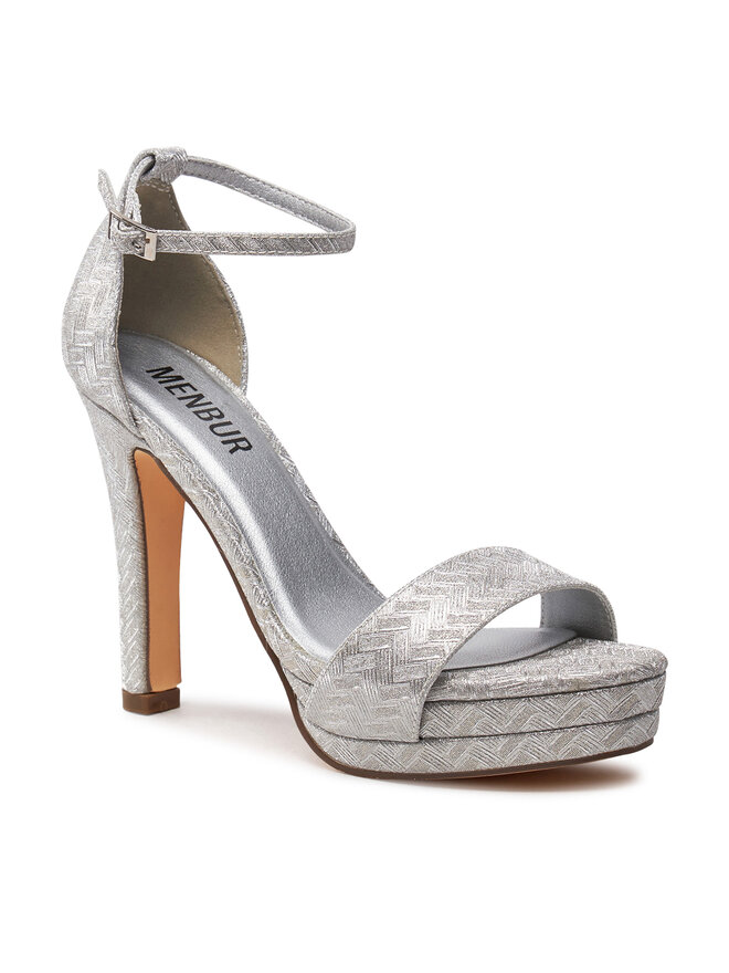 Menbur Sandalen Menbur 024750 Silberfarben