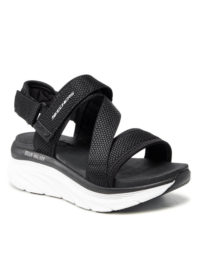 Skechers Сандали Skechers Kind Mind 119302/BKW Черен