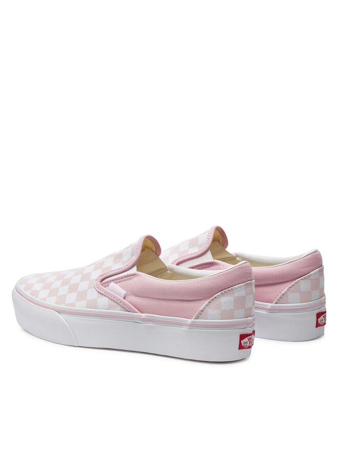 Vans Tenisówki Vans Ua Classic Slip-On Platform VN00018EV1C1 Różowy