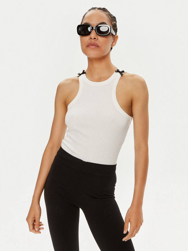 Noisy May Noisy May Τοπ Maya 27033429 Λευκό Slim Fit