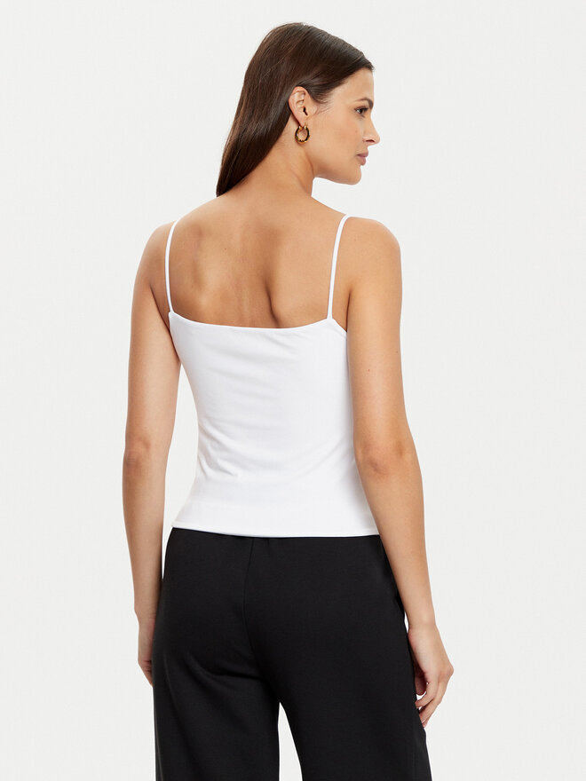 Guess Guess Τοπ V5RP08 KCOA2 Λευκό Regular Fit