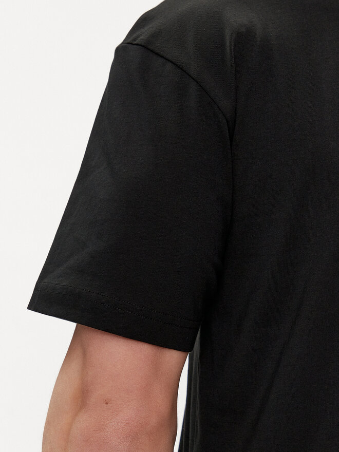 Calvin Klein Calvin Klein Camiseta Raised Linear Logo K10K112490 Negro Regular Fit