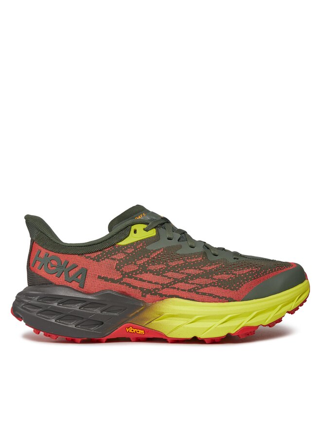 Hoka Laufschuhe Hoka Speedgoat 5 Wide 1123159 Grün