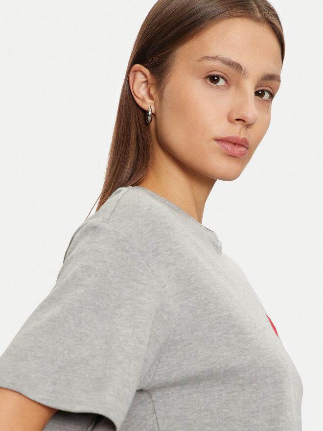 Vero Moda Vero Moda Marškinėliai Thilde 10329163 Pilka Regular Fit