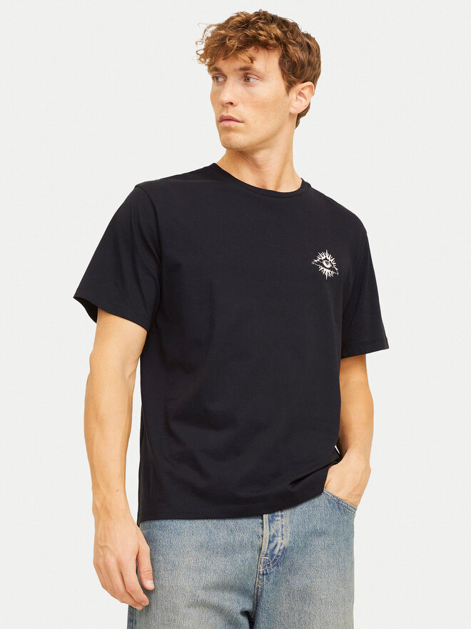 Jack&Jones Jack&Jones Majica Jackie 12271366 Črna Relaxed Fit