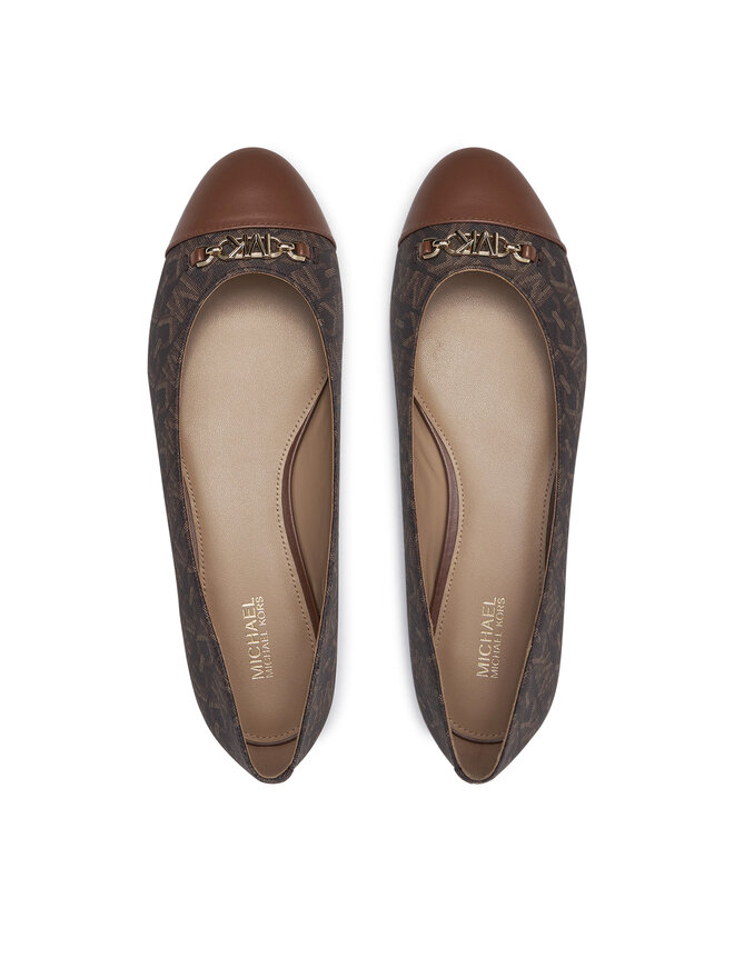 MICHAEL Michael Kors Bailarinas MICHAEL Michael Kors Rebecca Flex Empire Monogram 40F4RBFP1B Marrón