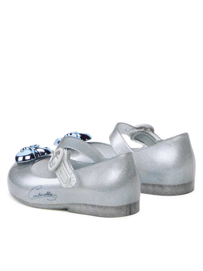 Melissa Półbuty Melissa Mini Melissa Sweet Love + Disn 33447 Srebrny