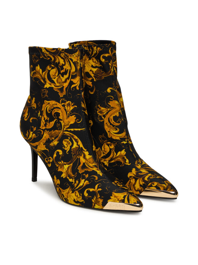 Versace Jeans Couture Μποτάκια Versace Jeans Couture 79VA3S51 Μαύρο