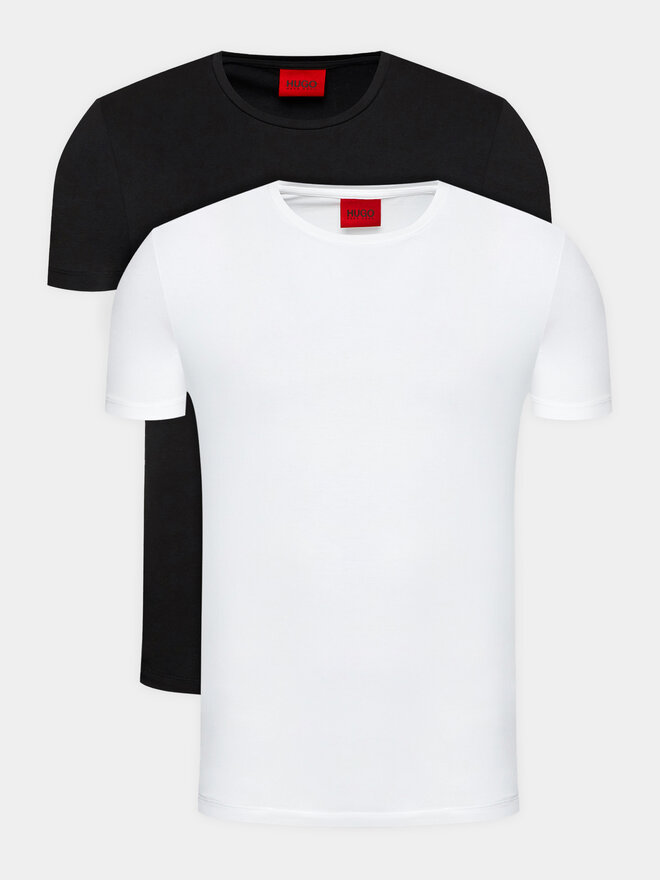 HUGO Hugo 2er-Set T-Shirts 50325440 Schwarz Slim Fit