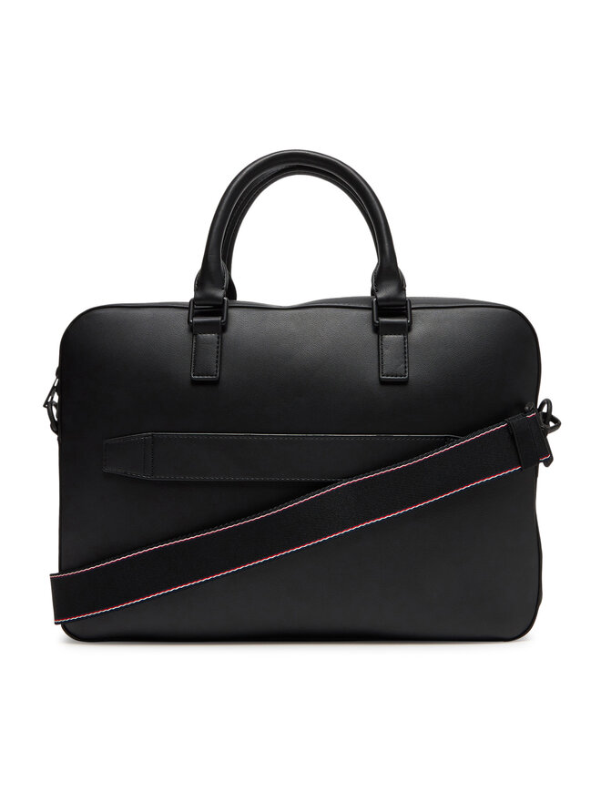 Tommy Hilfiger Τσάντα για laptop Tommy Hilfiger Th Corp Computer Bag AM0AM13222 Μαύρο