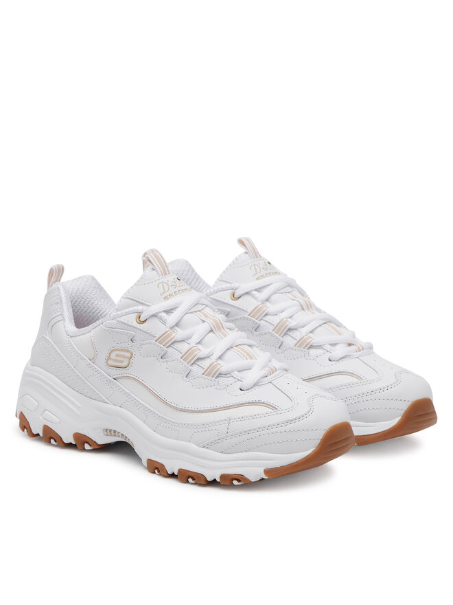 Skechers Snīkeri Skechers Sport D'Lites - Good Neutral 149807/WHT Balts