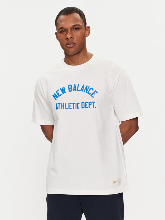 New Balance New Balance Camiseta Greatest Hits MT41514 Blanco Relaxed Fit