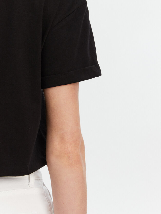 Liu Jo Liu Jo Camiseta WA5007 JS923 Negro Relaxed Fit