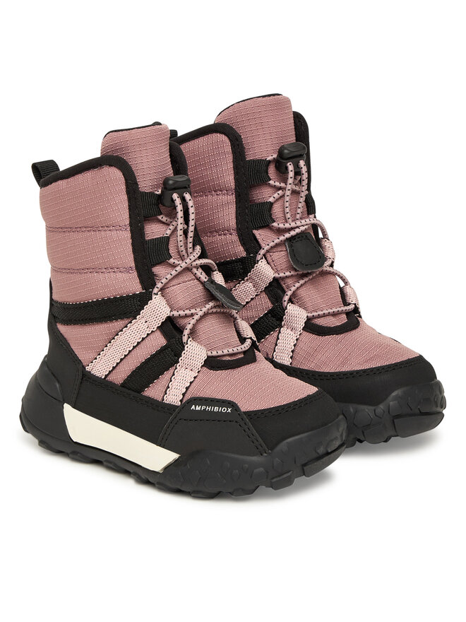 Geox Śniegowce Geox J Trekkyup B Ab J46M7F 08V50 C8A9B M Różowy