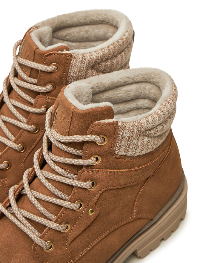 Kimberfeel Schnürstiefeletten Kimberfeel Brittany Braun