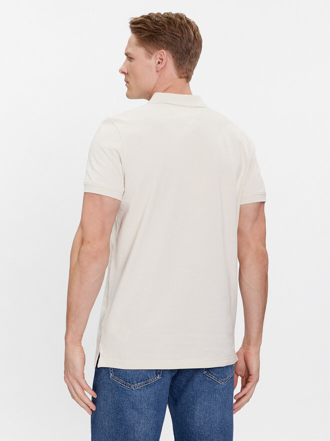 Tommy Jeans Tommy Jeans Polo marškinėliai DM0DM18312 Smėlio Slim Fit