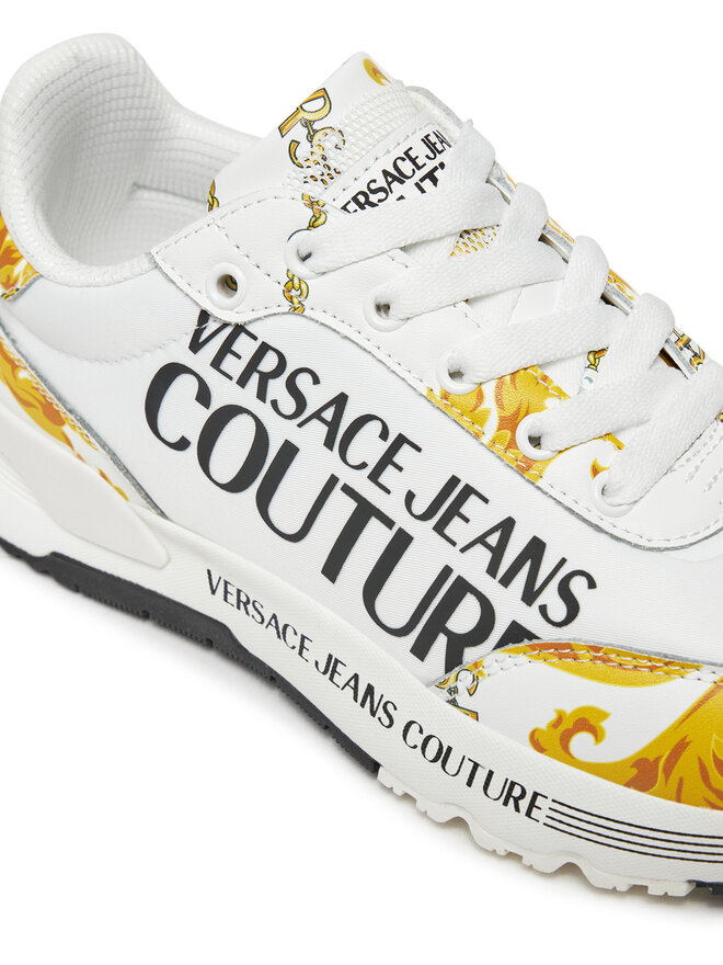 Versace Jeans Couture Sneakersy Versace Jeans Couture Dynamic 77VA3SA3 Biały