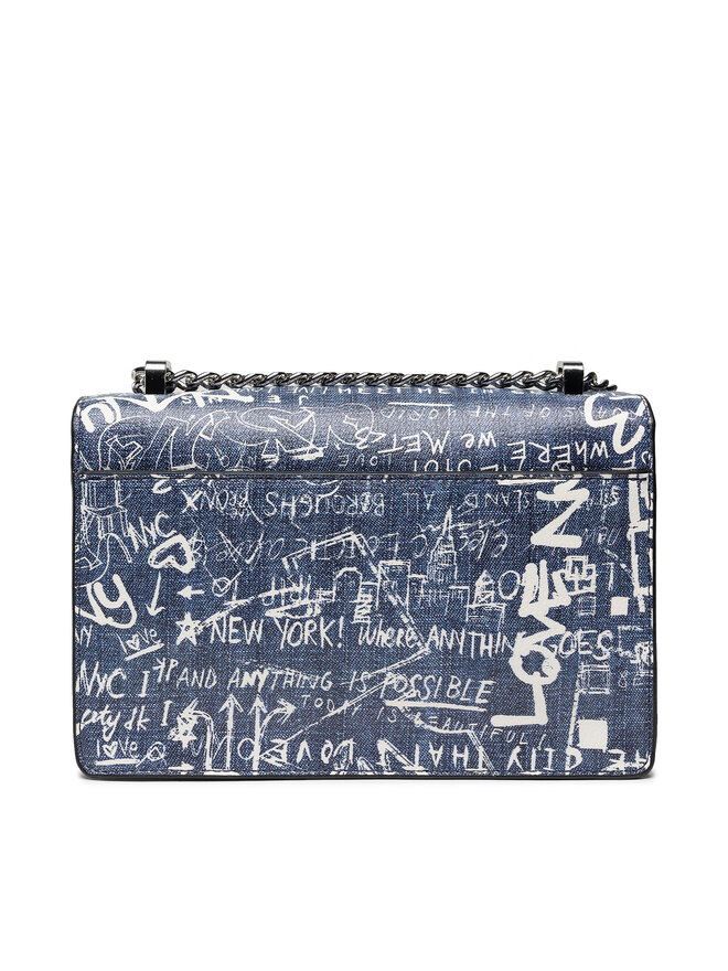 DKNY Handtasche DKNY Elissa Sm Shoulder B R223IC81 Blau