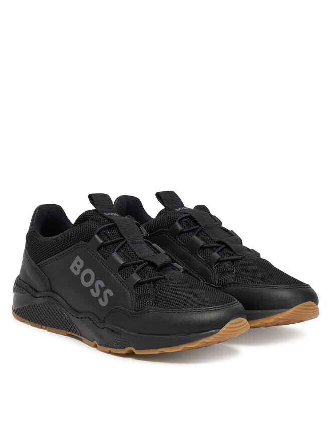 BOSS Tenisice BOSS J51648 S Crna