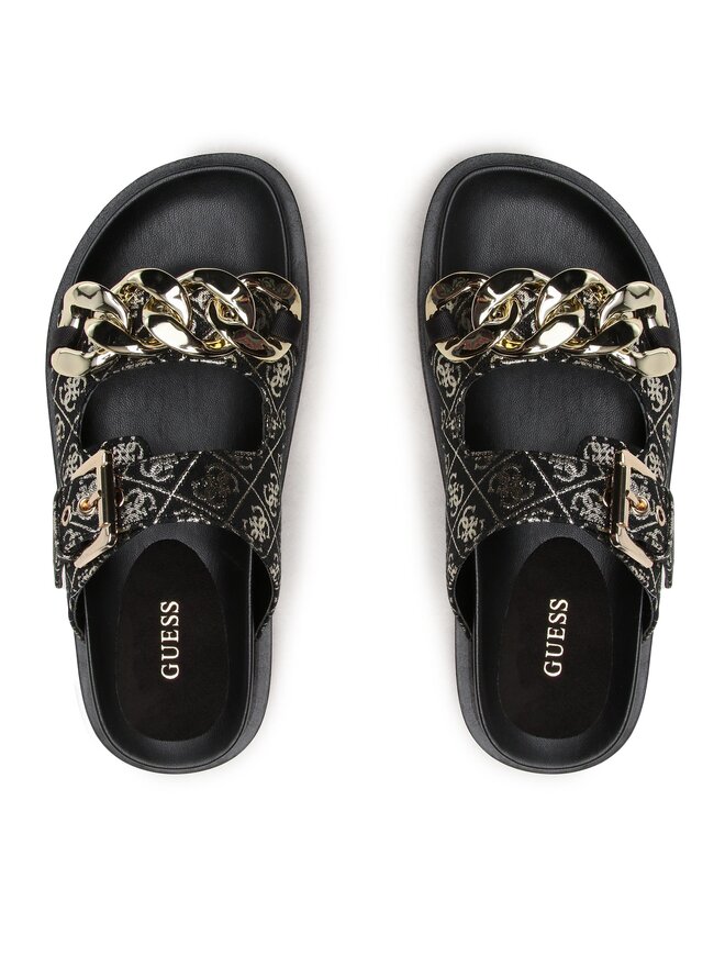 Guess Klapki Guess Fatema FL6FAT FAL03 Czarny