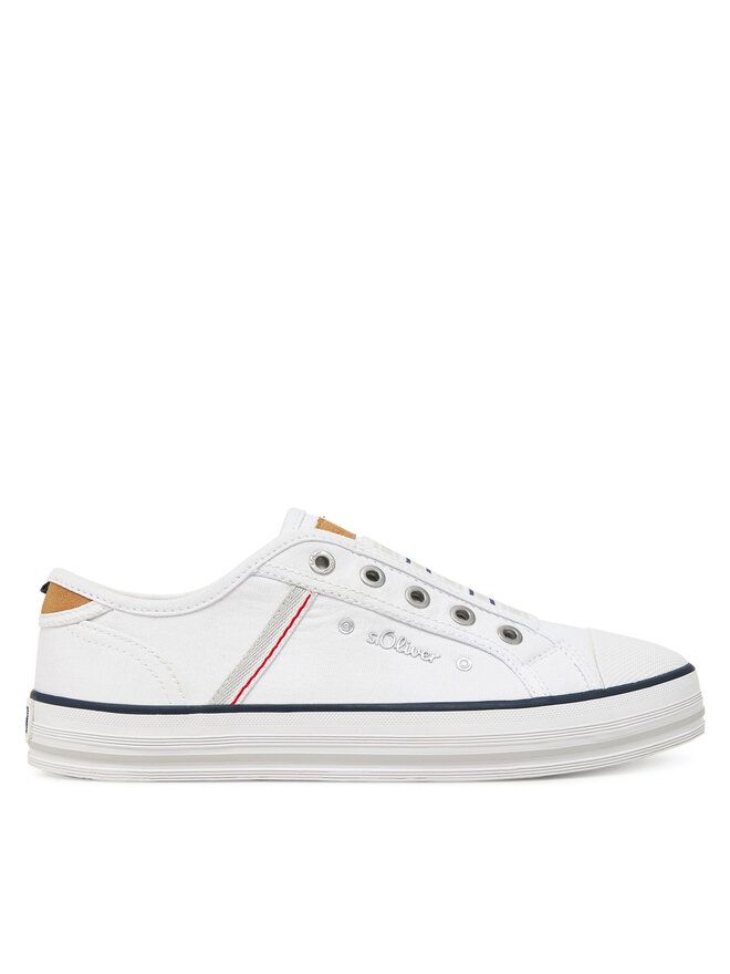 s.Oliver Sneakers aus Stoff s.Oliver 5-24707-42 Weiß
