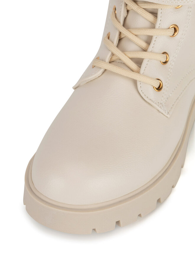 DeeZee Schnürschuhe DeeZee CM231117-2 Beige