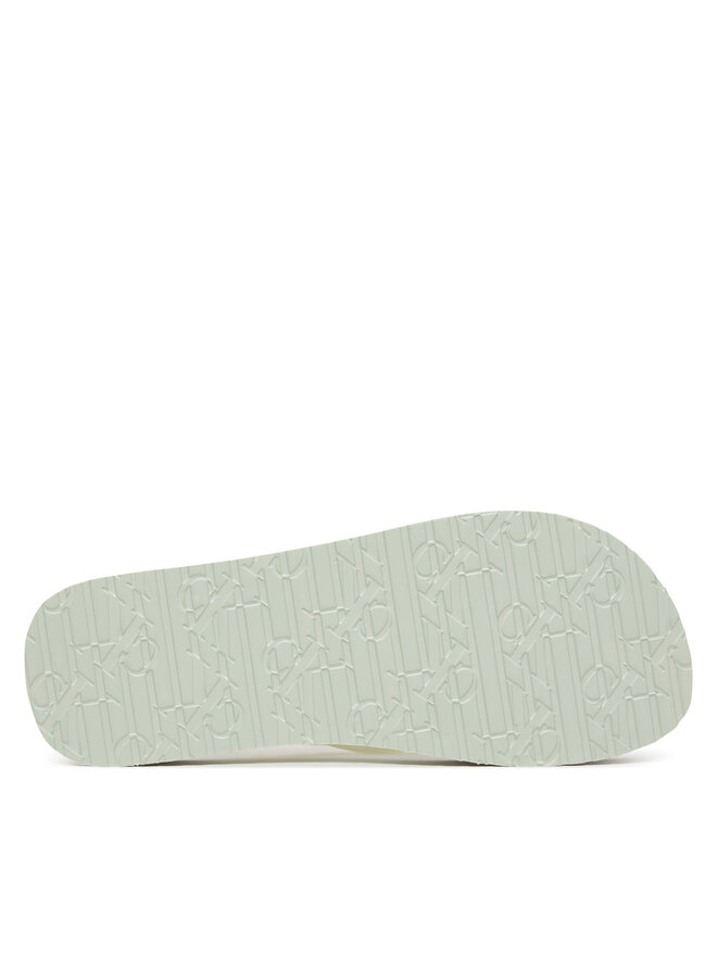 Calvin Klein Zehentrenner Calvin Klein Flatform Flip Flop Met Tpu HW0HW03120 Hellblau