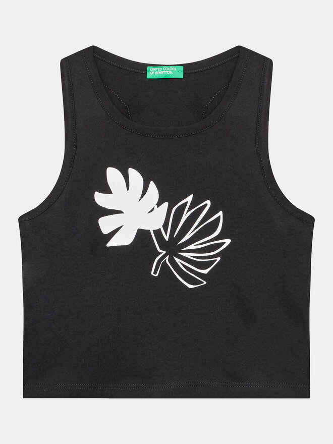 United Colors Of Benetton United Colors Of Benetton Τοπ 3096CH013 Μαύρο Regular Fit