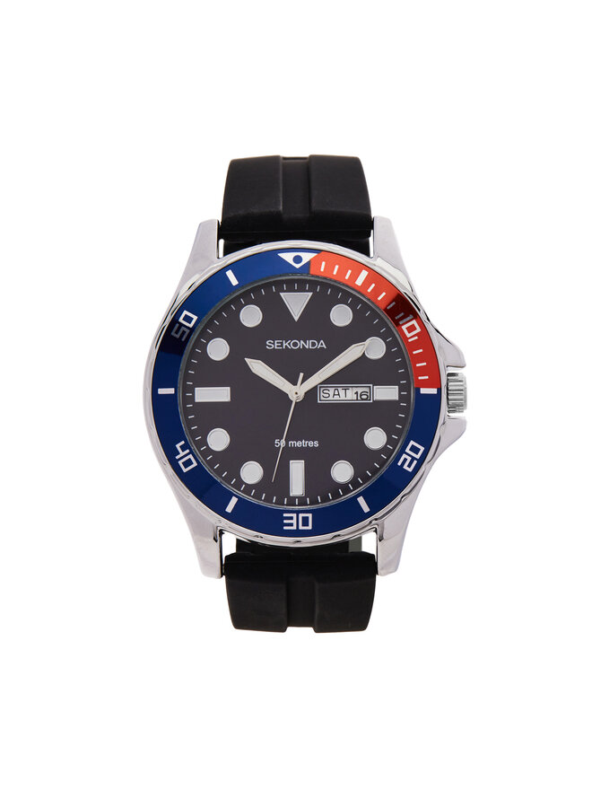Sekonda Zegarek Sekonda 1580 Granatowy