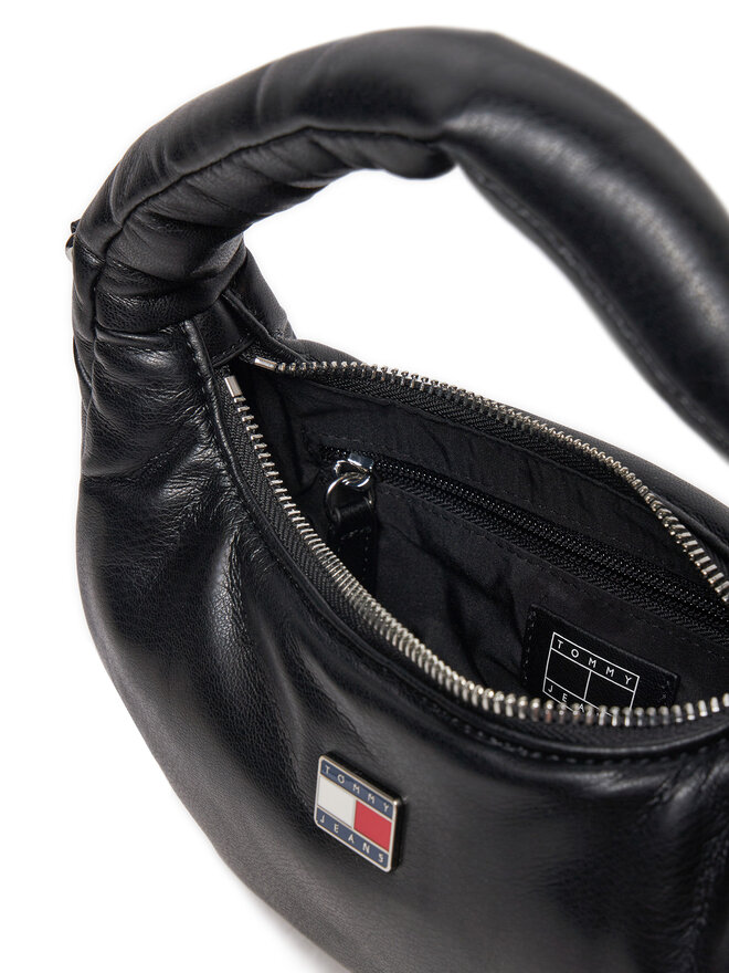 Tommy Jeans Ročna torba Tommy Jeans Tjw Pillow Mini Hobo AW0AW16976 Črna