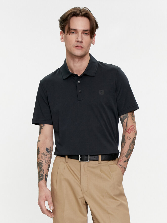 Baldessarini Baldessarini Pólóing B4 10044/000/5190 Fekete Regular Fit