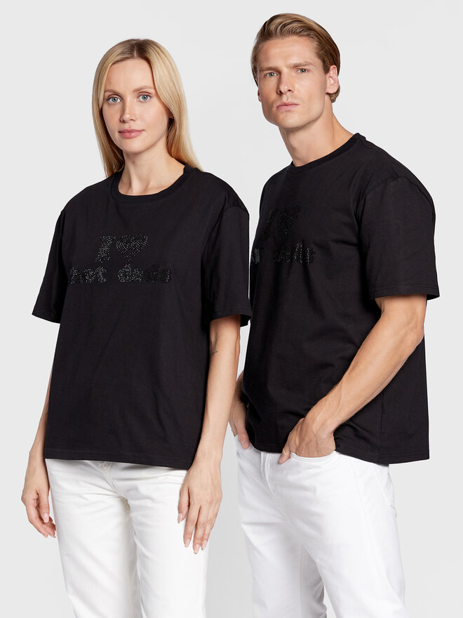 2005 2005 T-Shirt Unisex Hot Dads Μαύρο Regular Fit