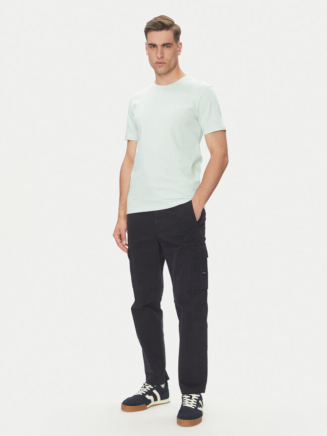 BOSS BOSS T-Shirt Tales 50508584 Hellgrün Regular Fit