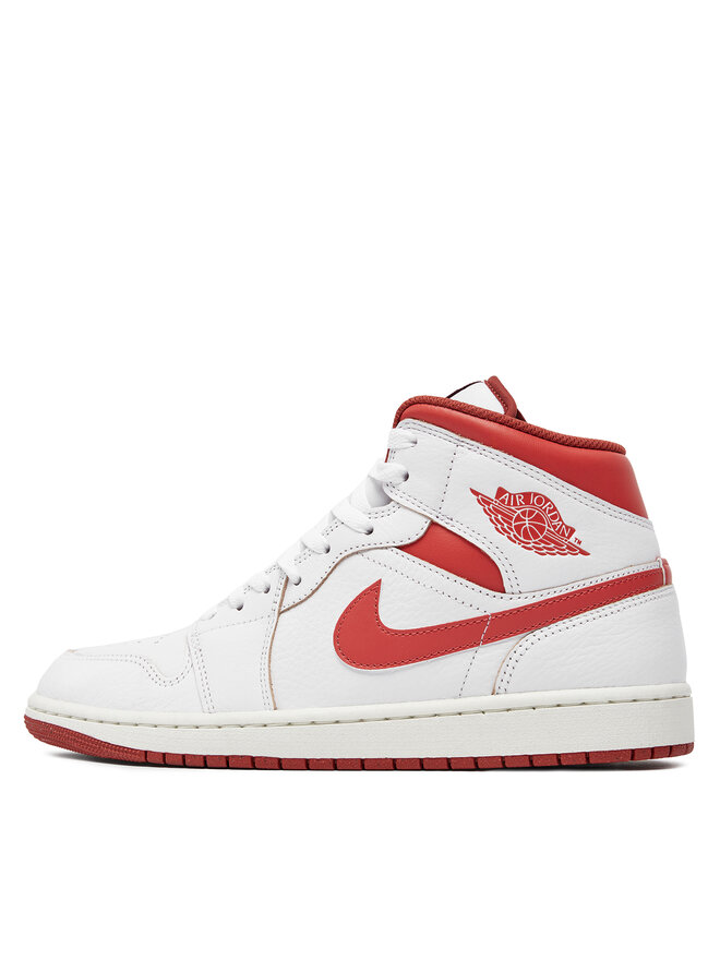 Nike Sneakersy Nike Air Jordan 1 Mid Se FJ3458 160 Biały