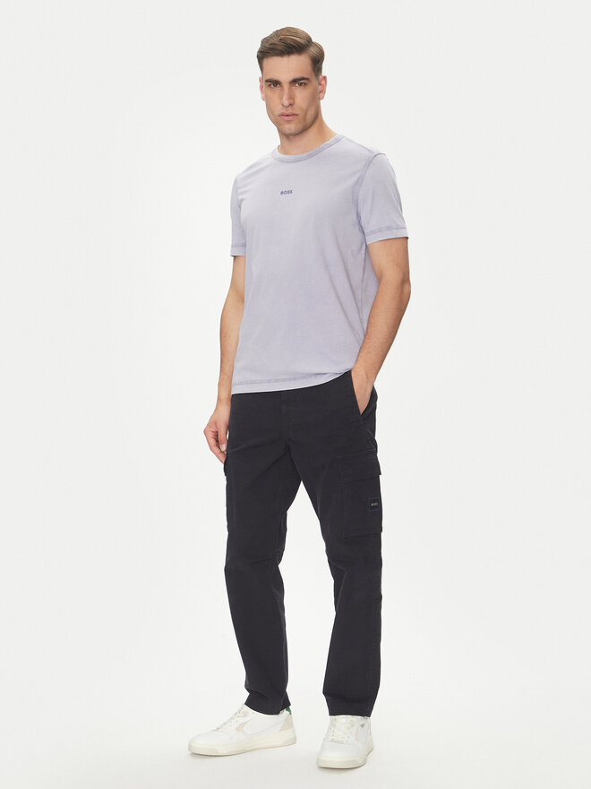 BOSS BOSS Футболка Tokks 50502173 Фіолетовий Regular Fit