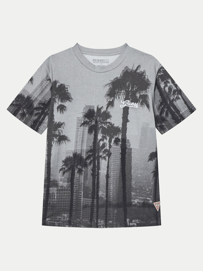 Guess Guess Camiseta L5RI26 K8HM4 Gris Regular Fit