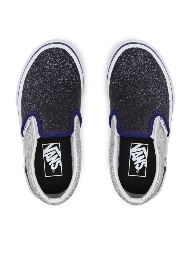 Vans Sneakers aus Stoff Vans Uy Classic Slip-On VN0005WWSXN1 Silberfarben