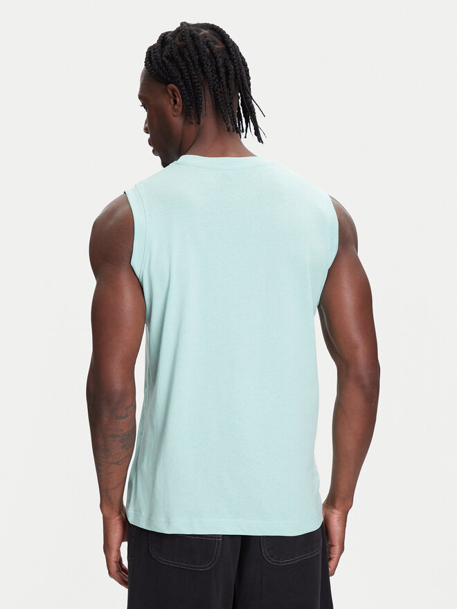 Kappa Kappa Tank top marškinėliai Logo Corpo Cadwal 303HZB0 Žalia Regular Fit