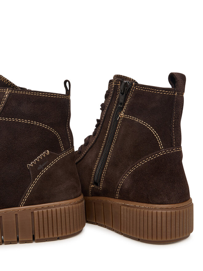 Tamaris Schnürschuhe Tamaris 1-25205-45 Dunkelbraun