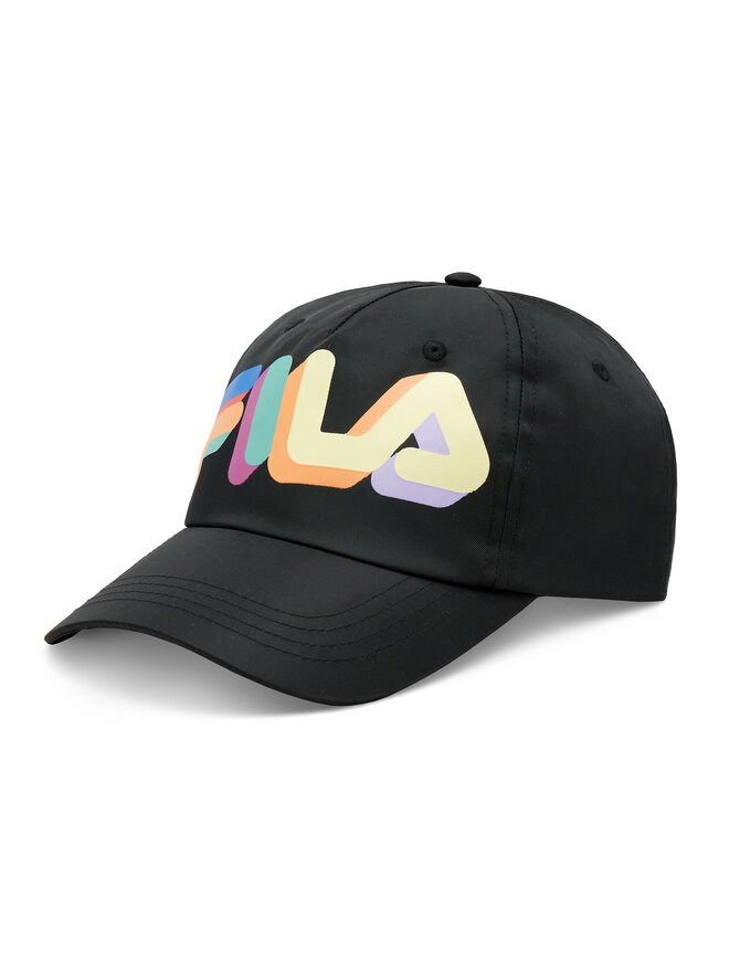 Black fila hat store