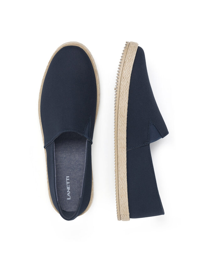 Lanetti Espadrile Lanetti MF1594-1 Bleumarin
