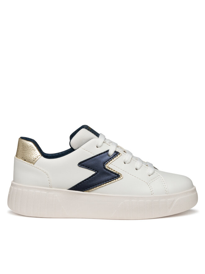 Geox Snīkeri Geox J Mikiroshi J45DVA 054AJ C0899 D Balts