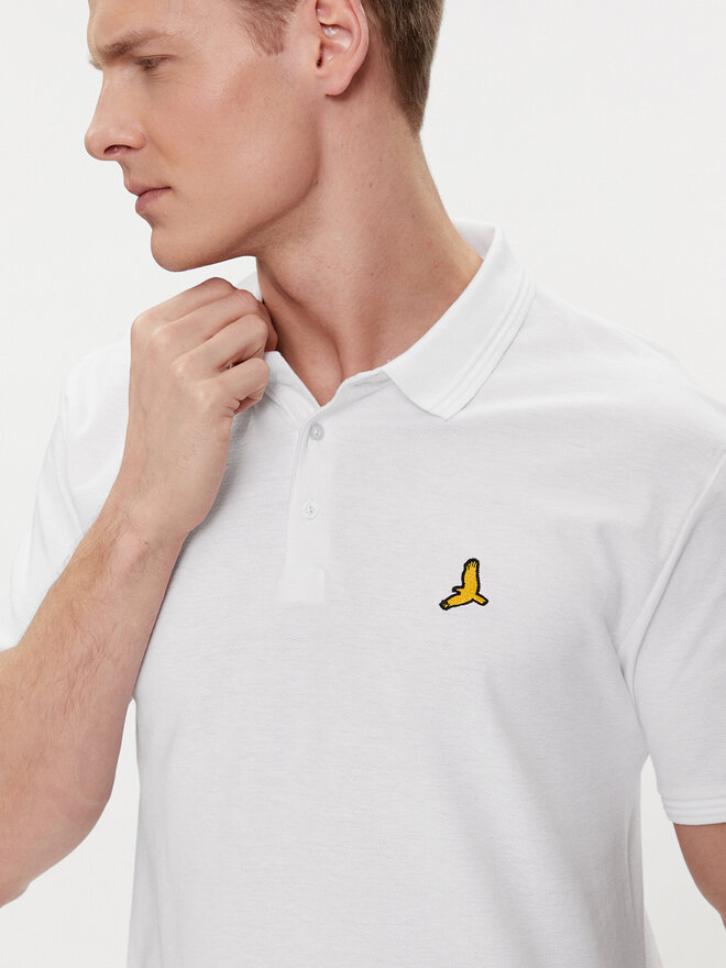 Brave Soul Brave Soul Poloshirt MPS-149IMAIB Weiß Straight Fit