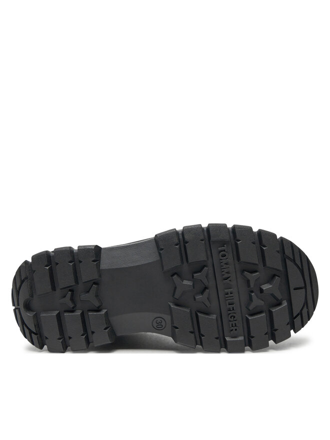 Tommy Hilfiger Черевики Tommy Hilfiger Lace-Up Bootie T3X5-33707-1492 M Чорний