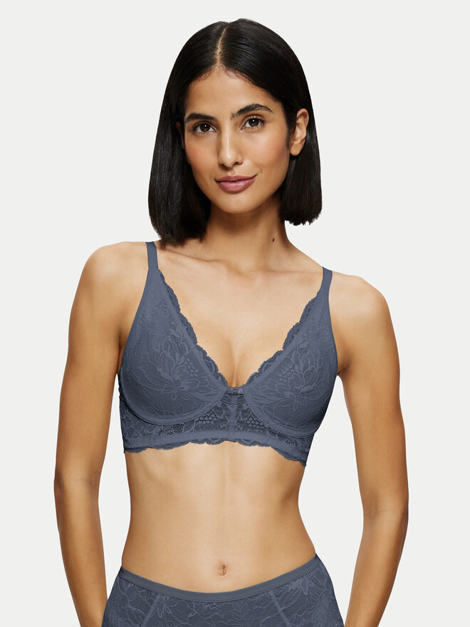 Triumph Triumph Σουτιέν χωρίς μπανέλα Amourette Charm 10214451 Μπλε