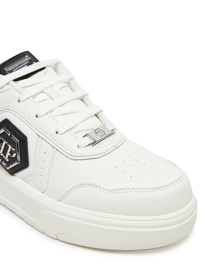 PHILIPP PLEIN Сникърси PHILIPP PLEIN SAES USC0766 PTE120N Бял