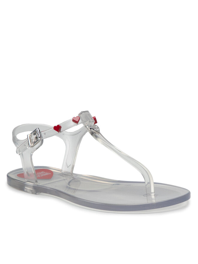 LOVE MOSCHINO Сандали LOVE MOSCHINO JA16171G0EI33998 Бял
